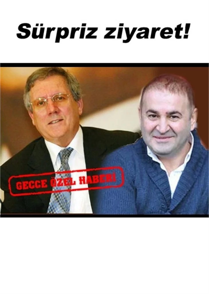 ŞAFAK SEZER, AZİZ YILDIRIM'I ZİYARET ETTİ!
