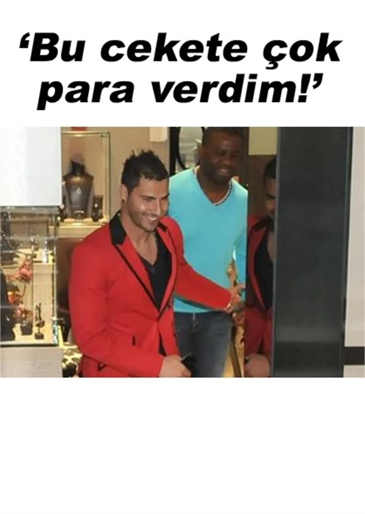 QUARESMA, ALIŞVERİŞE SERVET HARCADI!