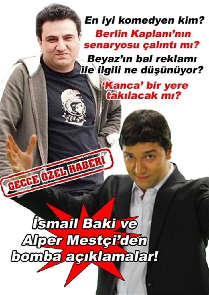 İSMAİL BAKİ TUNCER VE ALPER MESTÇİ'DEN OLAY AÇIKLAMALAR!