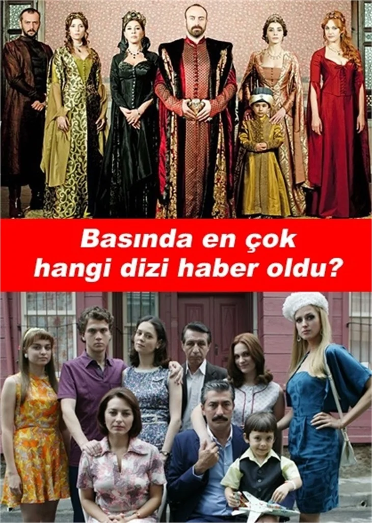 BASINDA EN ÇOK HANGİ DİZİ HABER OLDU?