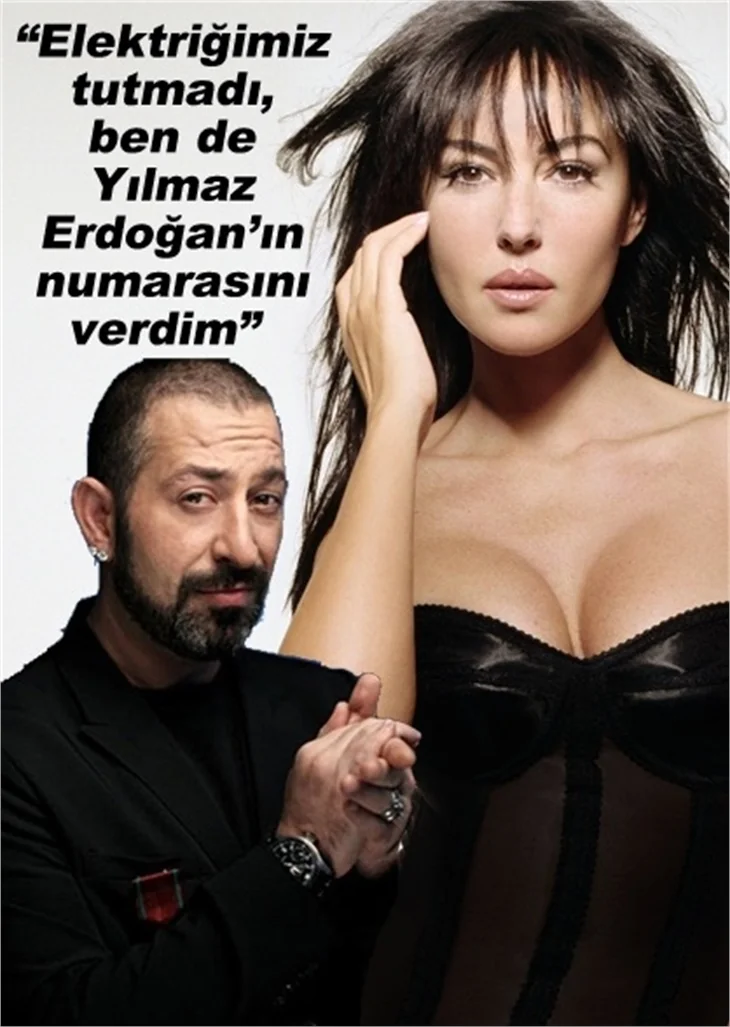 CEM YILMAZ'DAN MONICA BELLUCI ESPİRİSİ!