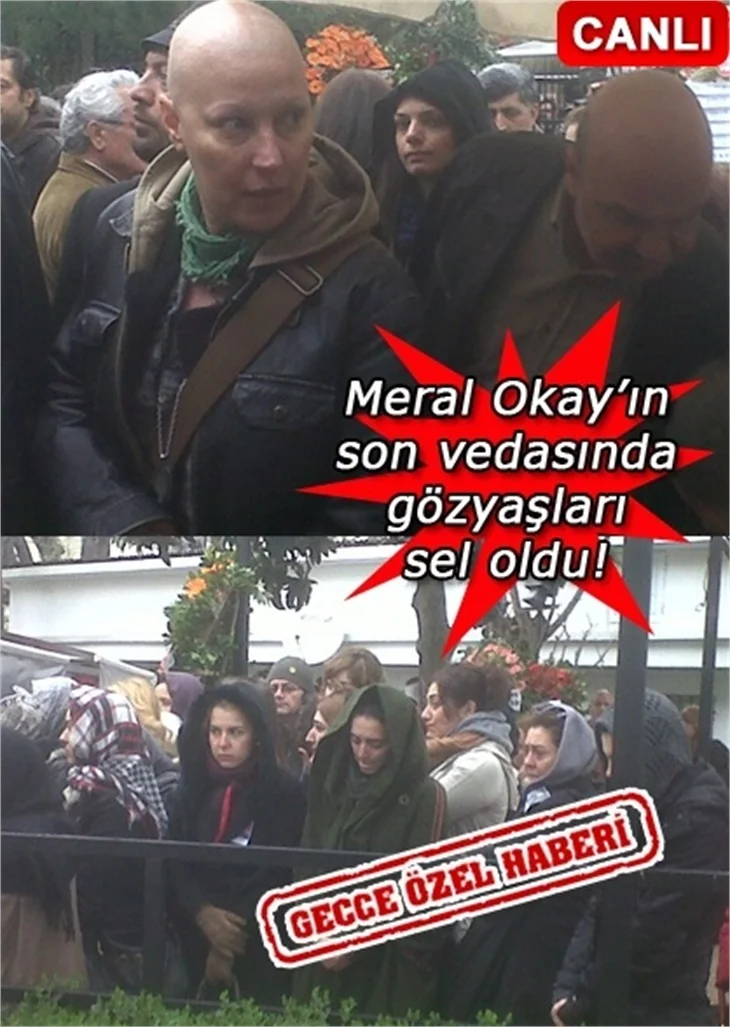 MERAL OKAY'IN SON VEDASINDA GÖZYAŞLARI SEL OLDU!