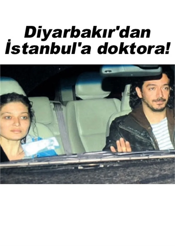 YEŞİLÇAY, HASTALANINCA SEVGİLİSİNİN YANINA KOŞTU!