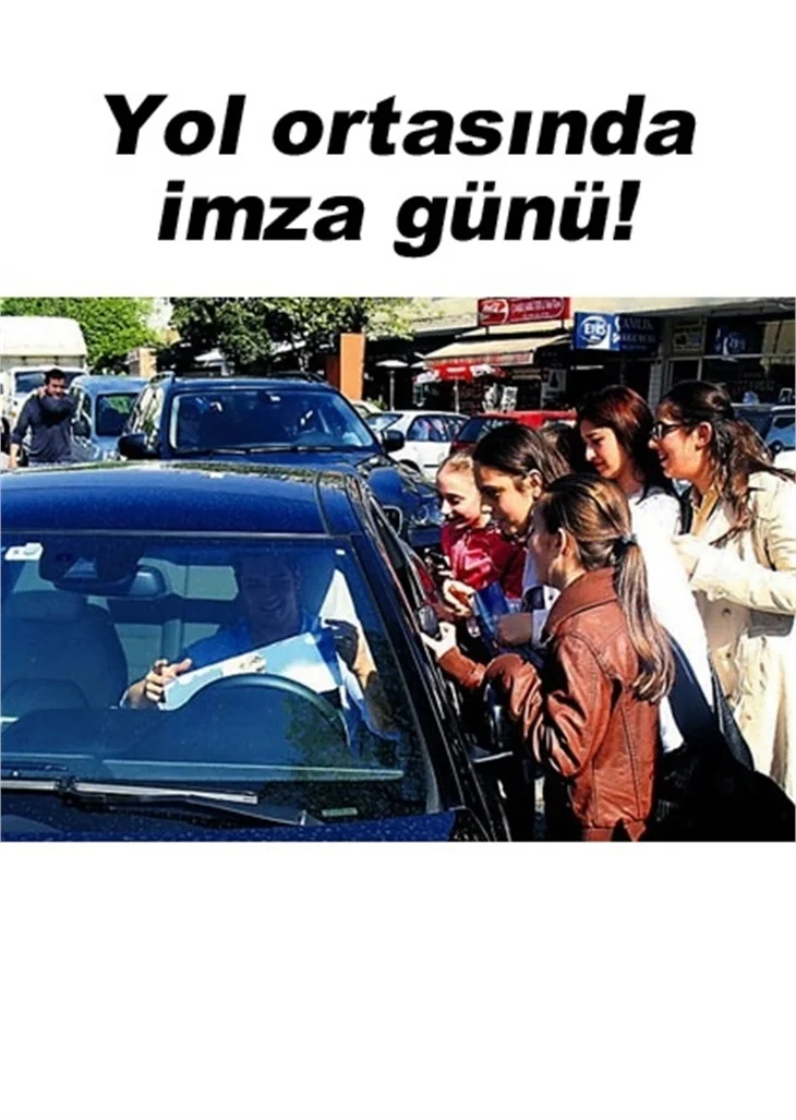 ÇAĞATAY ULUSOY SEVGİSİ TRAFİĞİ ALT ÜST ETTİ!