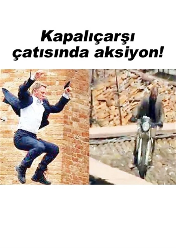 JAMES BOND'DA HEYECAN DORUKTA!