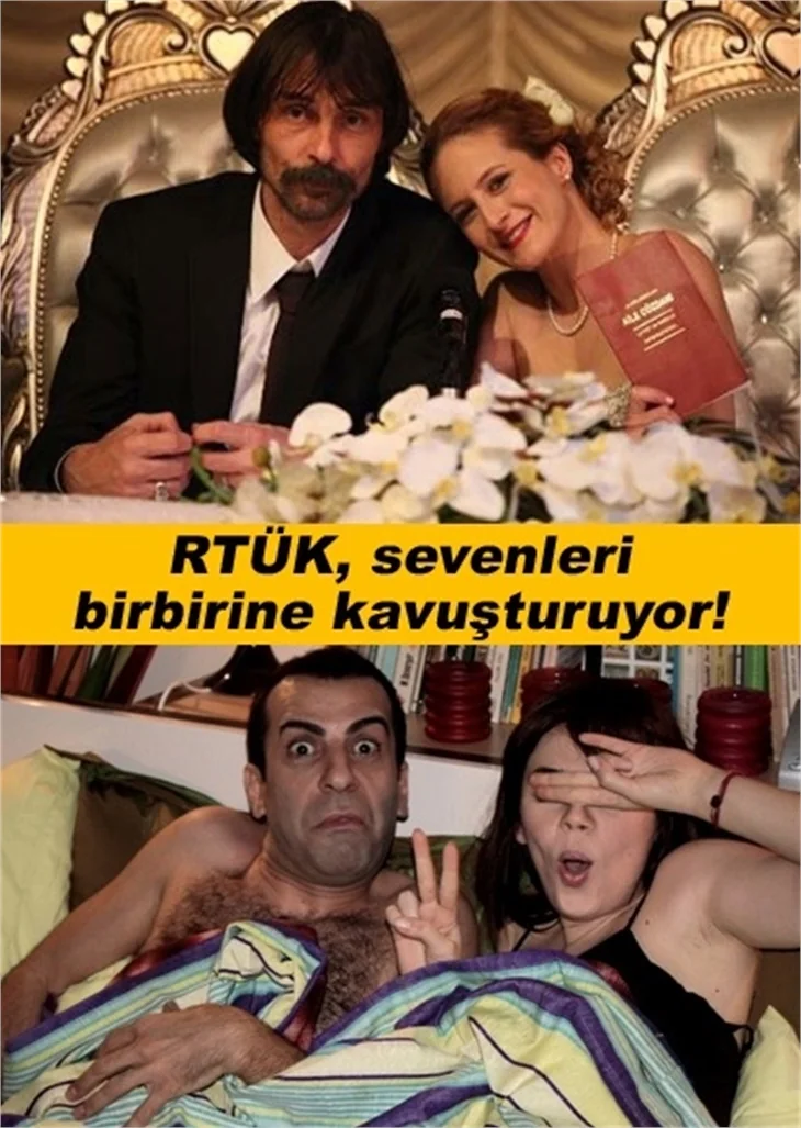 RTÜK SEVENLERİ BİRBİRİNE KAVUŞTURUYOR!