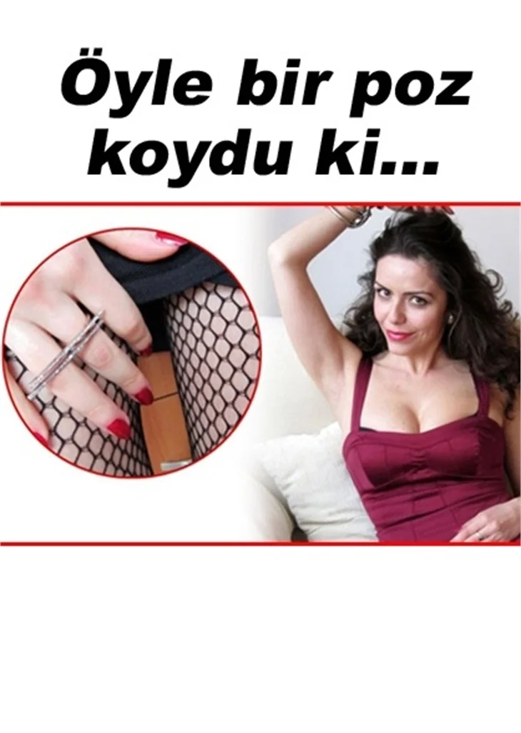 KAROLİN FİŞEKÇİ'DEN ÇILDIRTAN FOTOĞRAF!