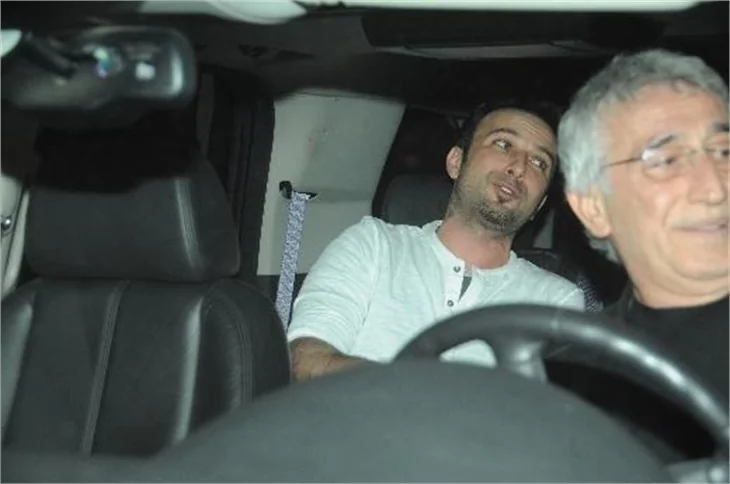 Tarkan, Sunset'ten çıkarken böyle görüntülendi...