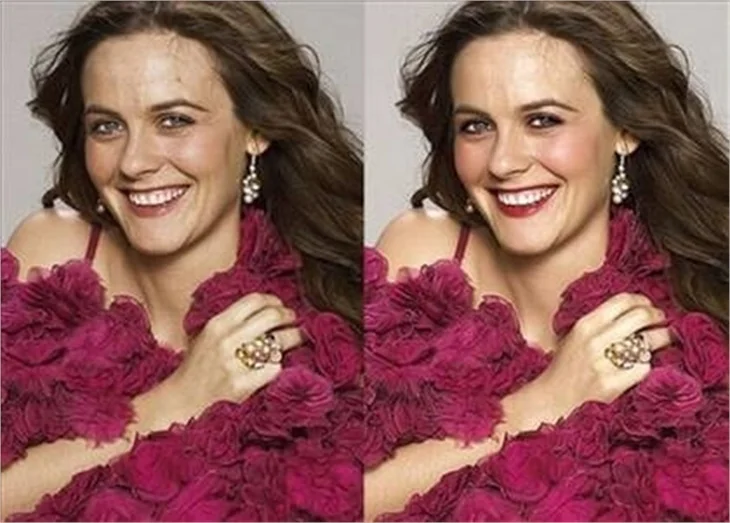 Ünlülerin photoshoptan önce ve sonraki halleri...