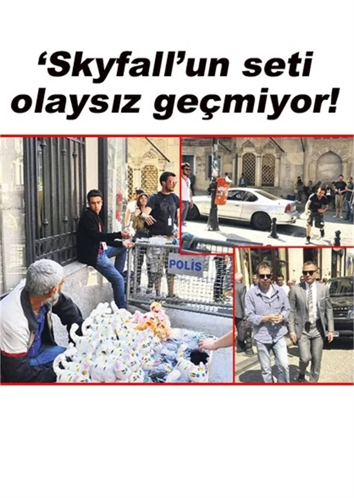 JAMES BOND’A OYUNCAKLI PROTESTO!