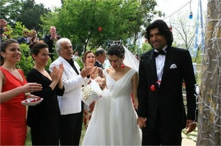 Kerim ve Fatmagül'ün nikahından çok özel kareler...
