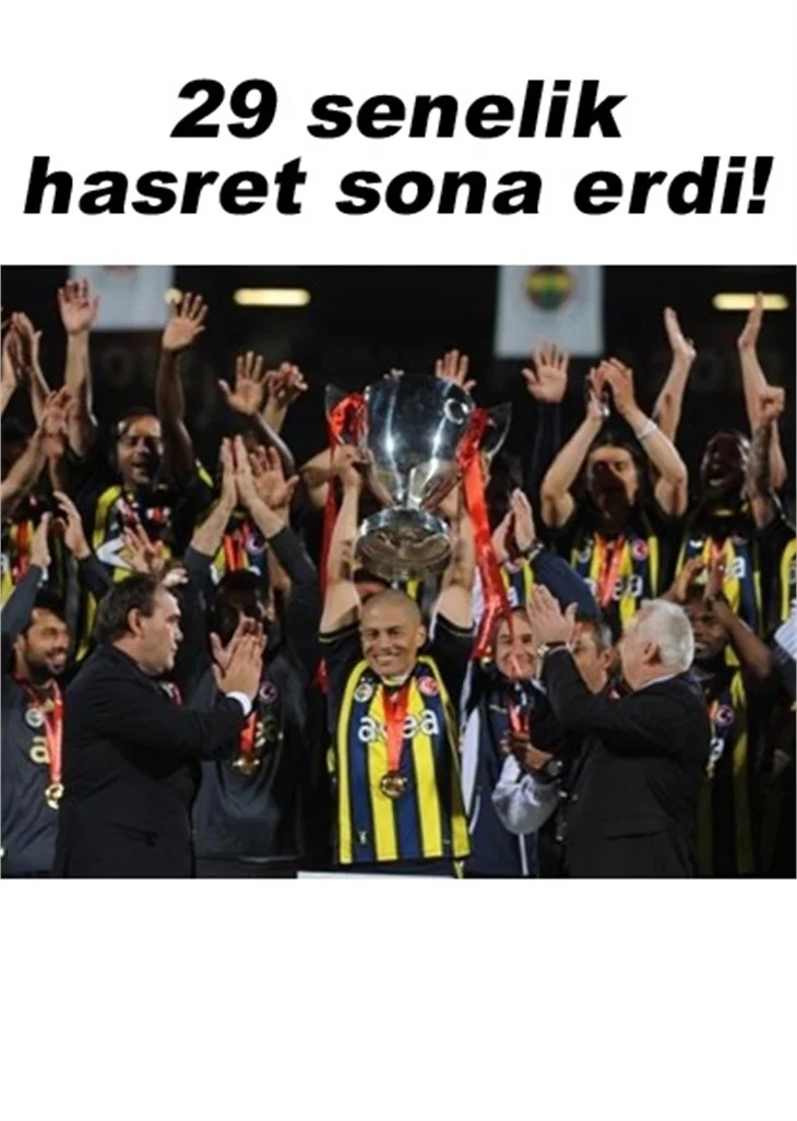 FENERBAHÇE, TÜRKİYE KUPASI'NI KAZANDI!