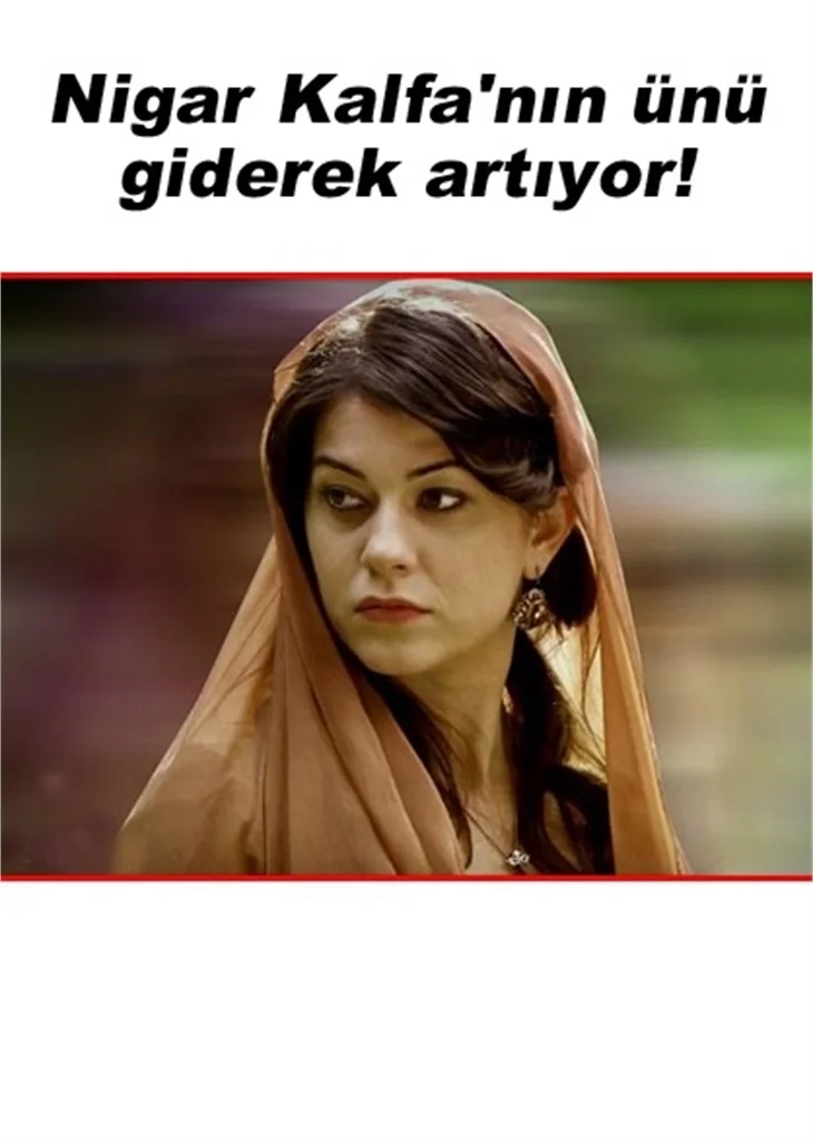 'MUHTEŞEM YÜZYIL'DA HÜRREM'DEN BİLE BAŞARILI!