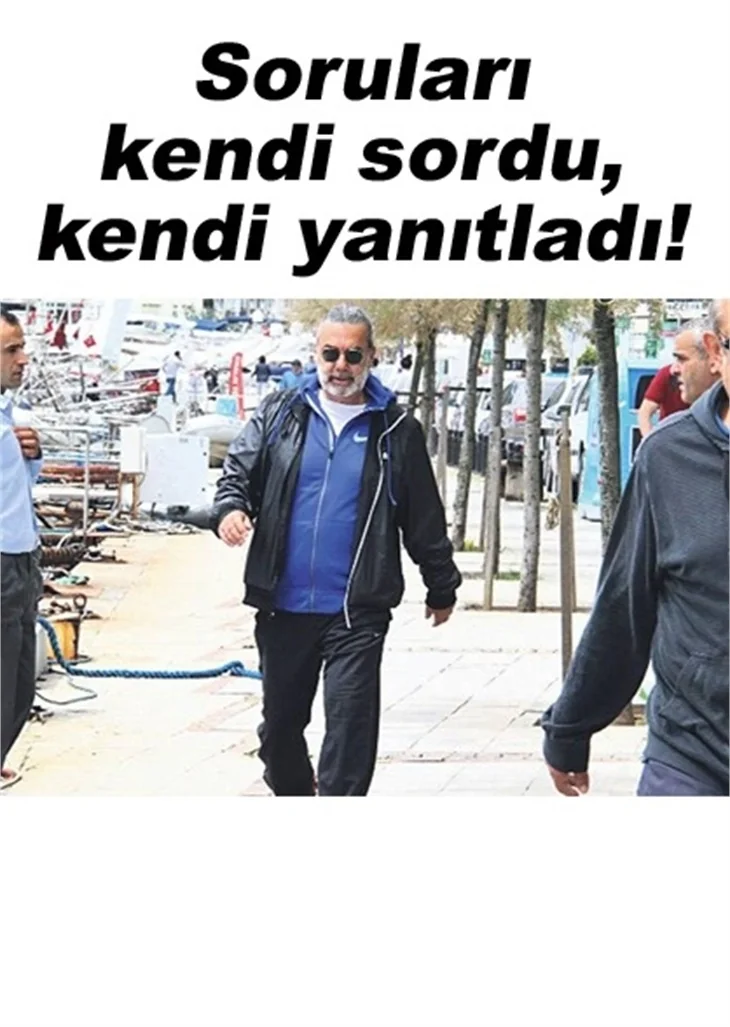 ALİ TARAN, GAZETECİLERE FIRSAT VERMEDİ!