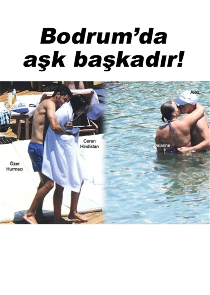 ALEX VE ÖZER HURMACI'NIN TATİL KEYFİ!
