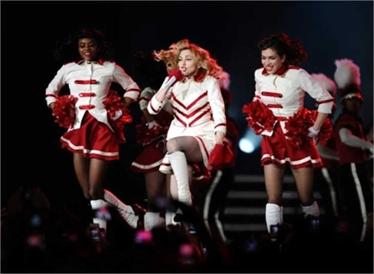 Madonna, İstanbul'u salladı..