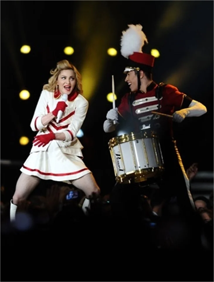 Madonna, İstanbul'u salladı..