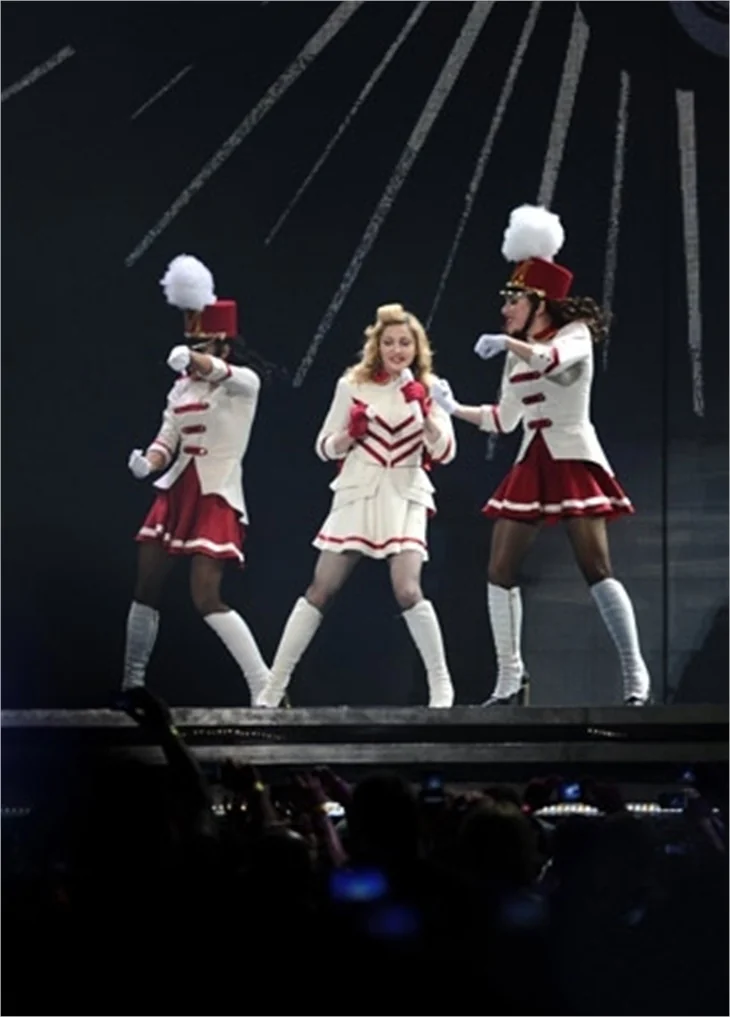 Madonna, İstanbul'u salladı..