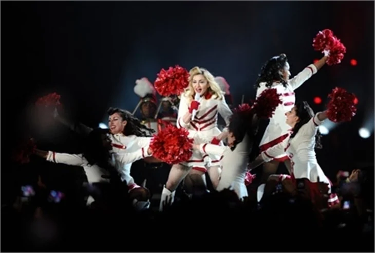 Madonna, İstanbul'u salladı..