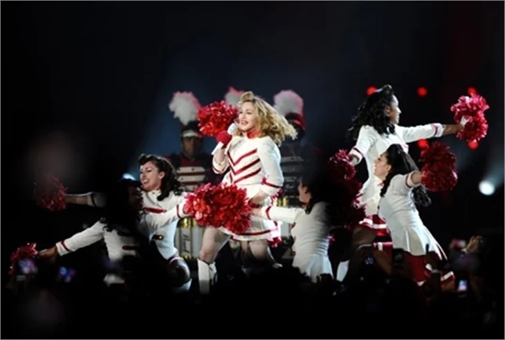 Madonna, İstanbul'u salladı..