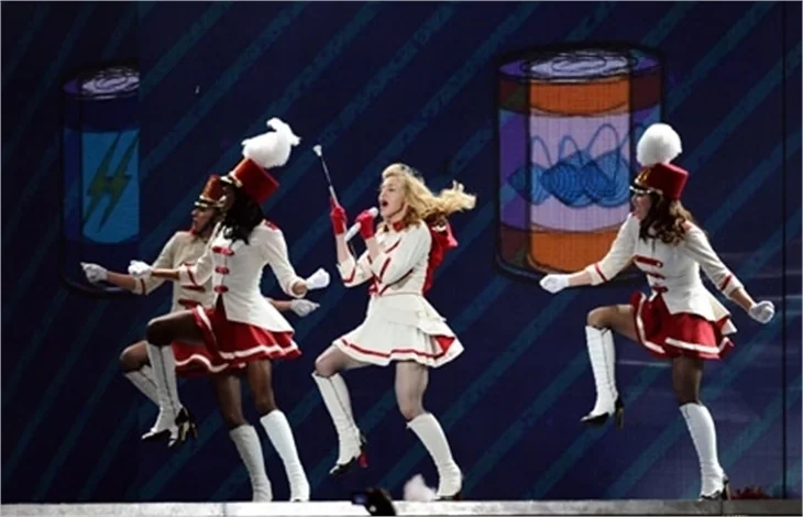 Madonna, İstanbul'u salladı..