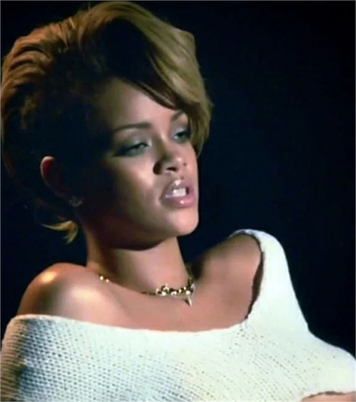 Rihanna’nın kamera arkası görüntüleri...