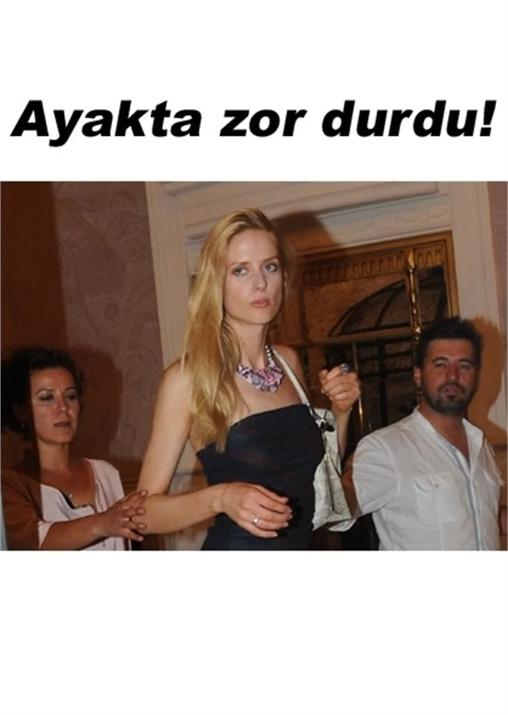 WILMA ELLES ALKOLÜ FENA KAÇIRDI!