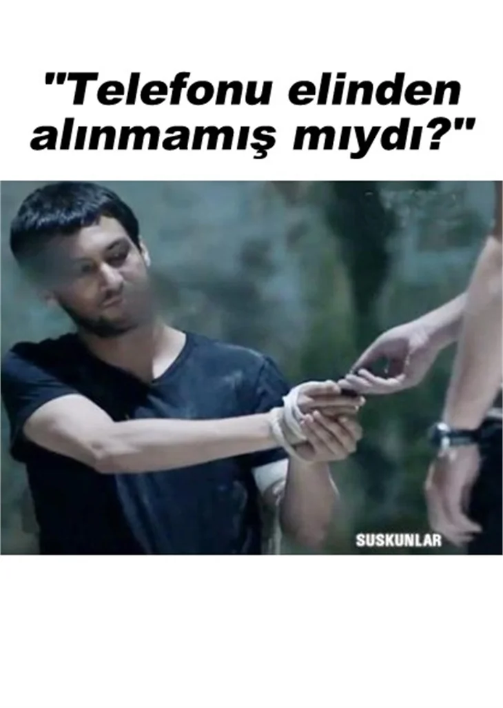 BİR HATA DA 'SUSKUNLAR' DİZİSİNDEN!