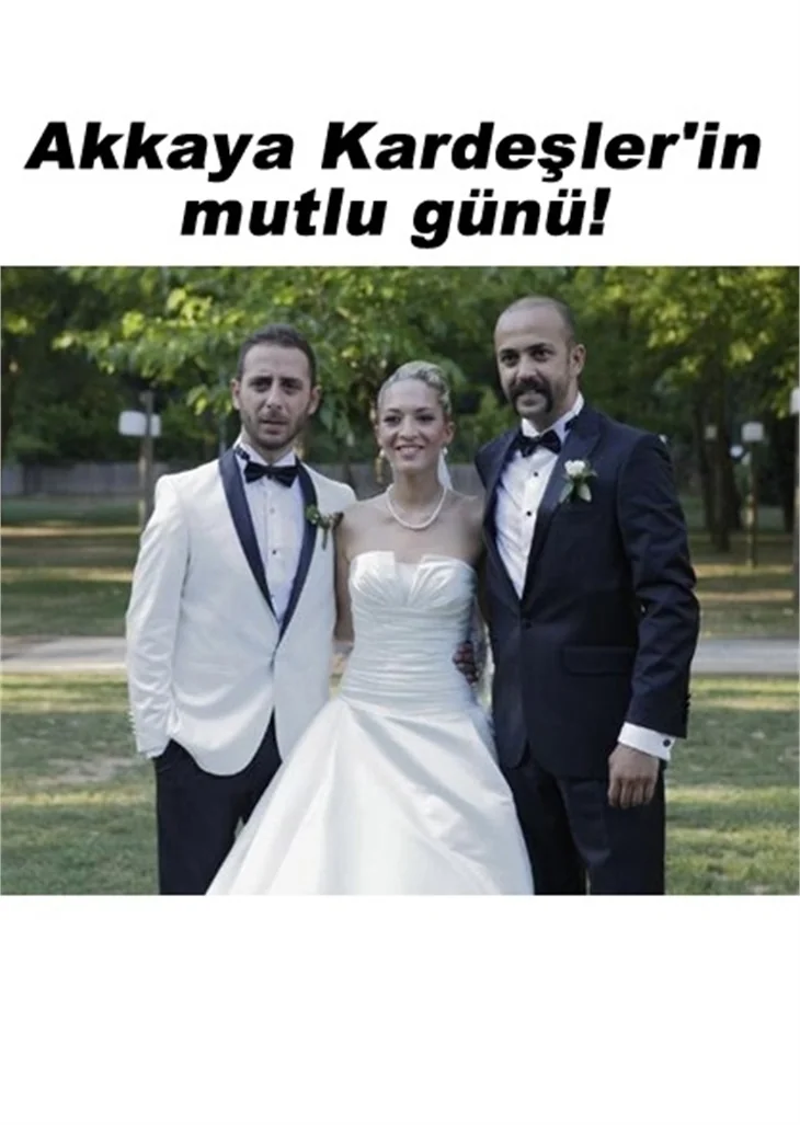 SARP AKKAYA KARDEŞİNİ EVLENDİRDİ!