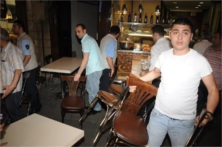 Asmalımescit ilk masa operasyonu