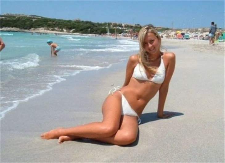 Plajlardan sıcak kareler