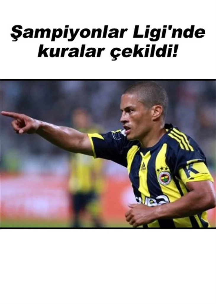FENERBAHÇE'NİN RAKİBİ BELLİ OLDU!