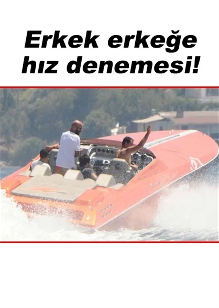 ACUN ILICALI VE RIDVAN DİLMEN'İN TEKNE KEYFİ!