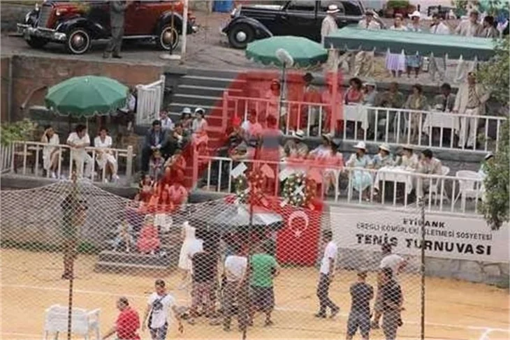'Kelebeğin Rüyası' filminin setinden kareler..