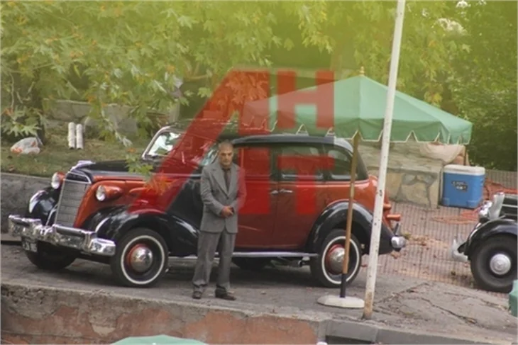 'Kelebeğin Rüyası' filminin setinden kareler..