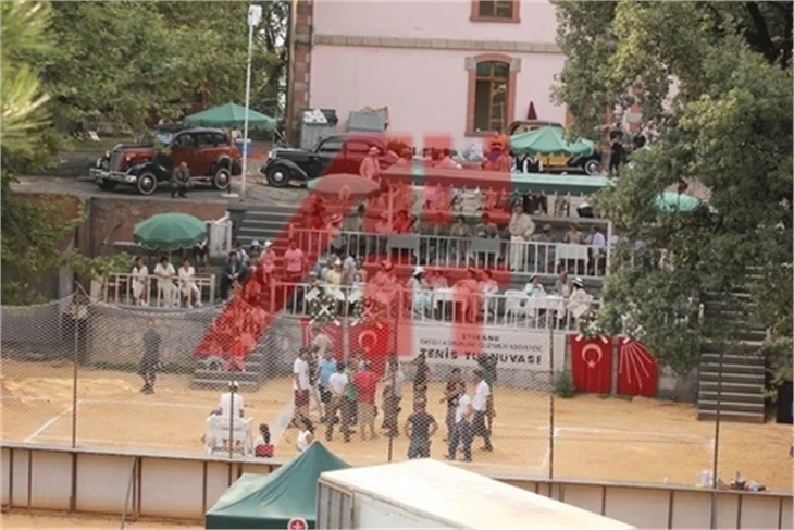'Kelebeğin Rüyası' filminin setinden kareler..