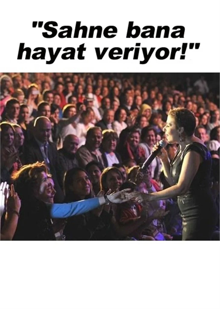 NİLÜFER KONSERLERLE MORAL DEPOLIYOR!