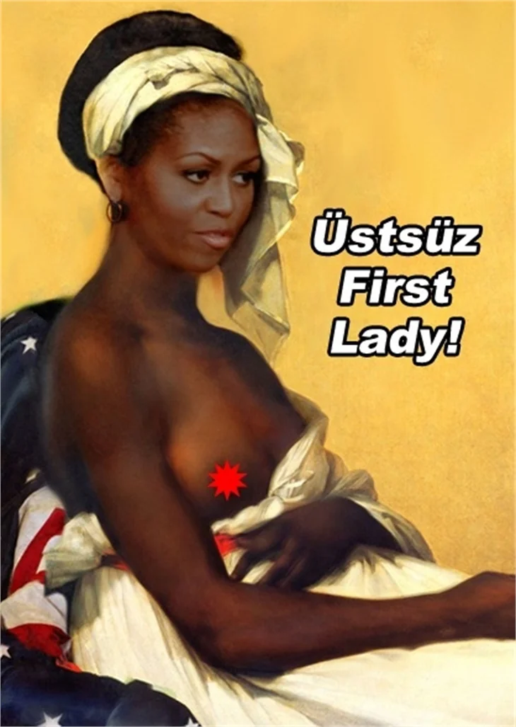 FİRST LADY'Yİ ÜSTSÜZ KÖLE YAPTILAR!
