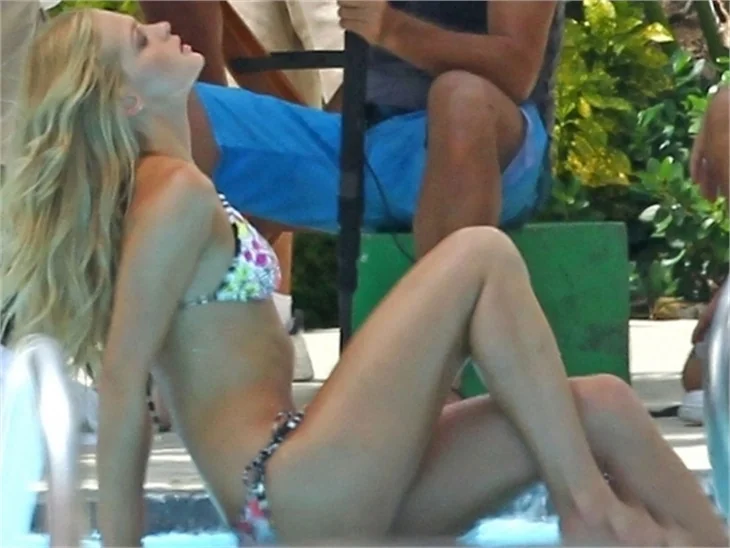 Erin Heatherton Victoria's Secret için Miami'de