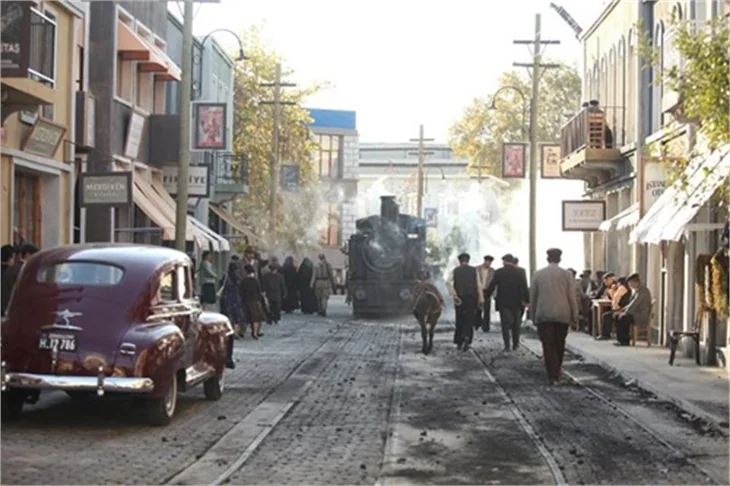 Kelebeğin Rüyası'nın setinden kareler...