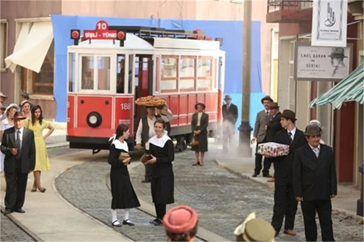 Kelebeğin Rüyası'nın setinden kareler...