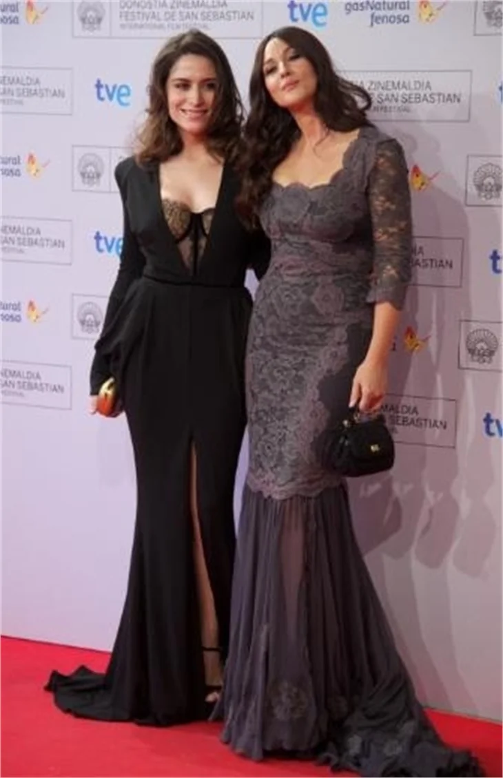 Monica Bellucci ve Belçim Erdoğan göz kamaştırdı.