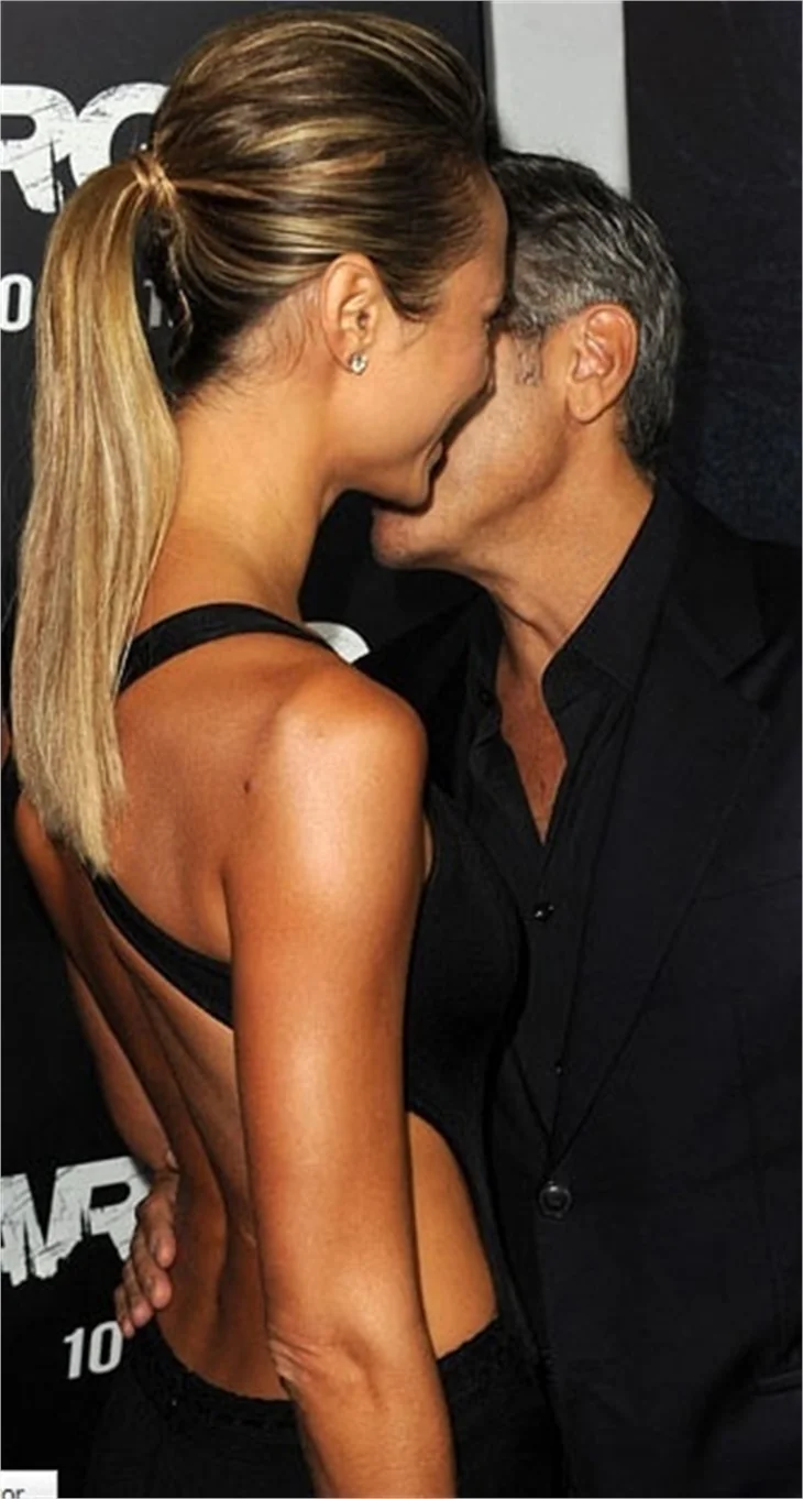 GEORGE CLOONEY VE SEVGİLİSİ STACY KEIBLER