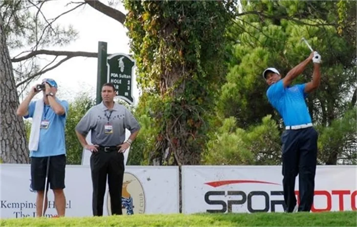 Tiger Woods Antalya'da