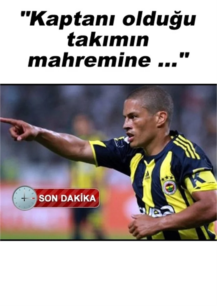 FENERBAHÇE'DEN ALEX DE SOUZA'YA ŞOK CEVAP!