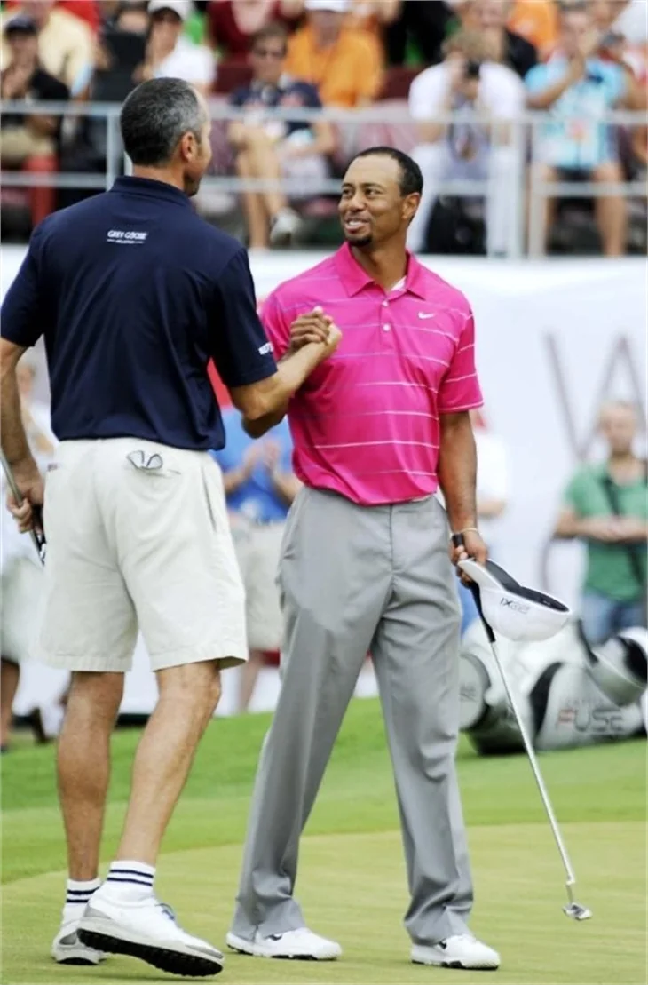 Tiger Woods Antalya'daki turnuvada 2. sırada