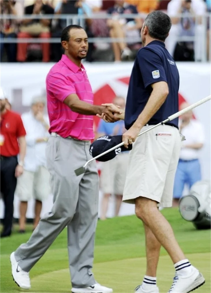 Tiger Woods Antalya'daki turnuvada 2. sırada