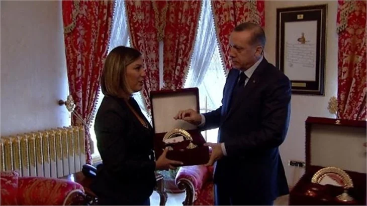 Başbakan'dan Alex'e duygusal veda..