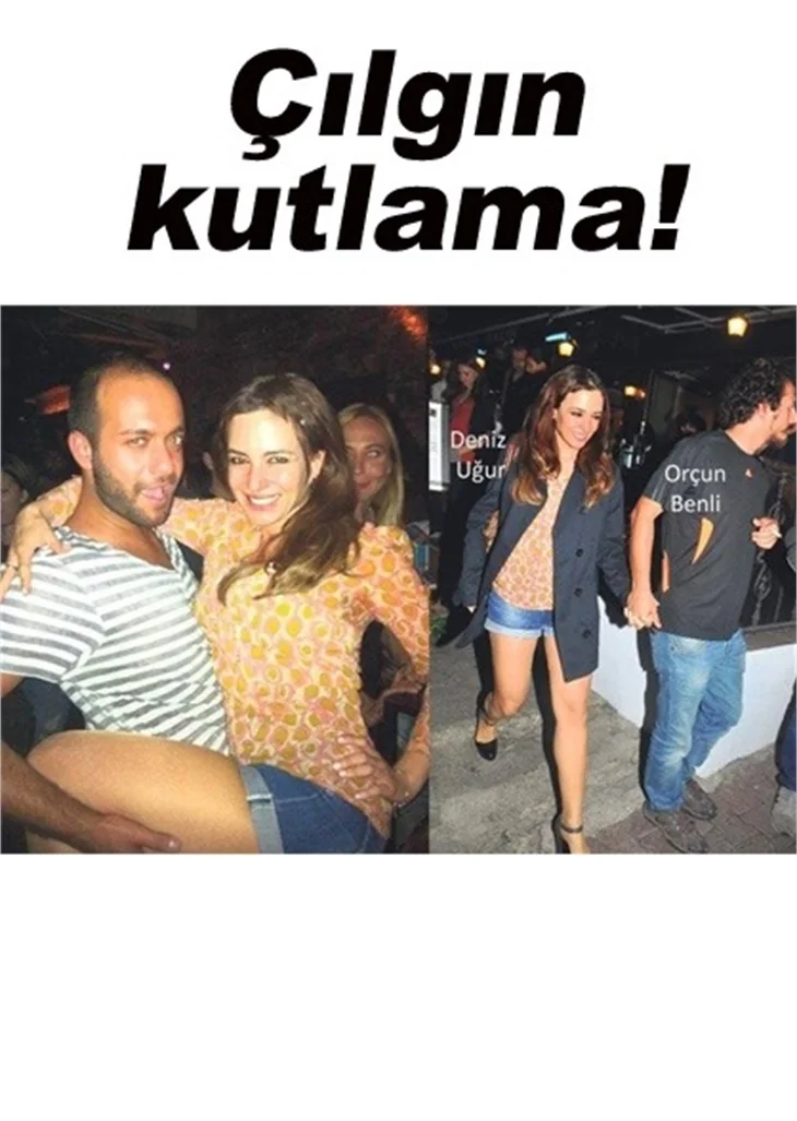 DENİZ UĞUR YENİ YAŞINA BÖYLE GİRDİ!