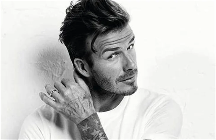 David Beckham beşinciyi kafasına taktı bir kere...